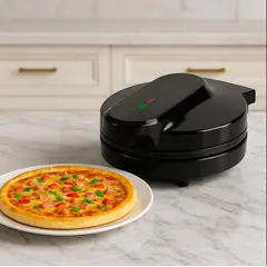 GENERICO - Maquina Horno Electrico Para Pizza 1000W Antiadherente Multifuncional Redonda