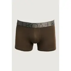 KOAJ - Bóxer verde oscuro brief-medio con costuras planas Hombre