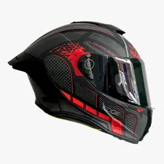 EDGE HELMETS - CASCO EDGE SHANGHAI CERTIFICADO ECE2206 BATMAN MATE