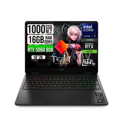 HP - PORTATIL OMEN 16 CORE ULTRA 7 255H RTX5060 8GB SSD 1TB RAM 16GB 16" 2K IPS