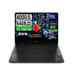 HP - PORTATIL OMEN 16 CORE ULTRA 7 255H RTX5060 8GB SSD 4TB RAM 64GB 16" 2K IPS