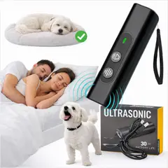 GENERICO - Dispositivo Antiladridos Ultrasónico Portátil para Perros