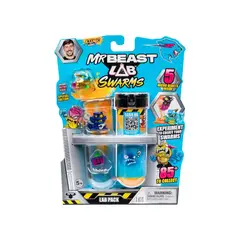 BOING TOYS - Figuras Mr Beast Lab Swarms x 5 Serie Atomic