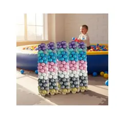 GENERICO - 300 PELOTAS PARA PISCINA COLORES PASTEL