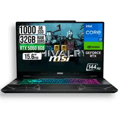 MSI - PORTATIL CYBORG 15 INTEL CORE 7 240H RTX 5060 8GB SSD 1TB RAM 32GB 15.6 FHD 144HZ