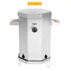 GENERICO - Barril Asador 10 libras Acero inoxidable Octagonal