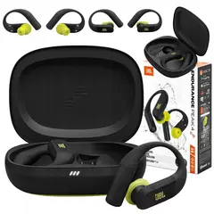 JBL - Endurance Peak 4 Deportivos inalámbricos cancelación de Ruido, Bluetooth, 48 h de autonomía, IP68