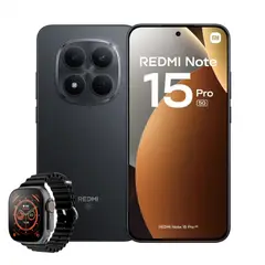 XIAOMI - Celular Redmi Note 15 Pro 5G 256Gb 8Gb Ram Negro + Smartwatch