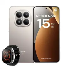 XIAOMI - Redmi Note 15 Pro 5G 256Gb 8Gb Ram Gris + Smartwatch