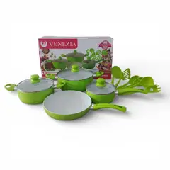 VENECIA - Batería Olla Juego Venezia Ref Ola-06 13 Pieza