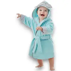 GENERICO - Toalla Bebe Bata Baño Con Capucha Niños Niñas Infantil Suave