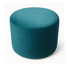 GENERICO - Puff Fantasy 45 X 42 Cm Color Azul Petróleo