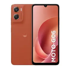 MOTOROLA - Celular Moto G06 256GB 4GB RAM Naranja