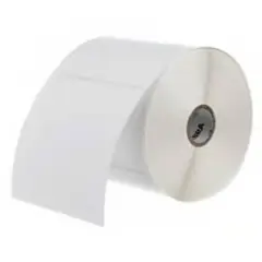 ZEBRA - Etiqueta, papel, 4x2 pulgadas (101,6 x 50,8 mm); DT, Z-Essentials 500D, sin recubrimiento, adhesivo