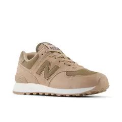 NEW BALANCE - Tenis Deportivos Original 574 Café Para Mujer
