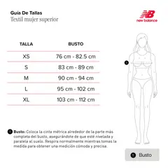 NEW BALANCE - Camisa Deportiva Original Impact Run Rojo Mujer