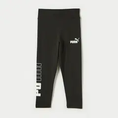 PUMA - Leggings Deportivos Power Originales Negro Para Niños