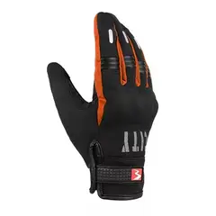 MADBIKE - GUANTES PRO MOTOCICLISMO TALLA M - COLOR NARANJA