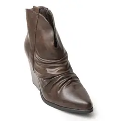 KANNA AND CO - Price Shoes Botas o botines moda mujer de Tacón Medio 62271277CAFE