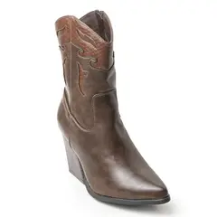 KANNA AND CO - Price Shoes Botines moda mujer de Tacón Medio 62271274CAFE