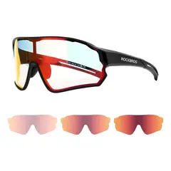 ROCKBROS - Gafas Fotocromáticas Uv400 Deportivas Ciclismo Moto-