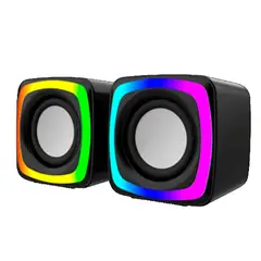 JALTECH - Parlante Pc-c6 Potente Sonido Compacto Negro