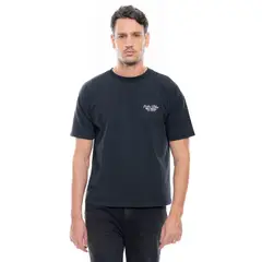 COLOR BLUE - Camiseta Oversize Manga Corta