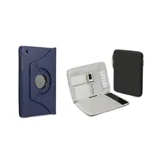 GENERICO - Forro funda Estuche Giratorio 360 para lenovo tab k11 + funda azul
