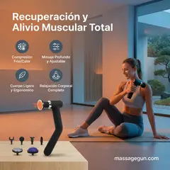 GENERICO - Massage Gun Profesional Calor Frío Masajeador Muscular