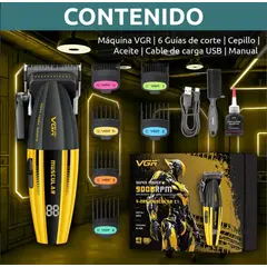 VGR - Maquina Cortadora V-285 6 pzas magneticas Amarillo 5v