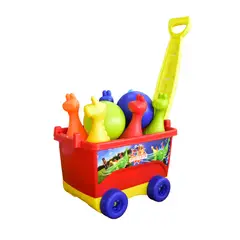 BOY TOYS - Juego de Bolos Sobre Ruedas Niño