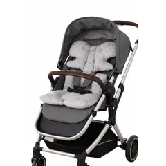 GENERICO - Cojín Reductor Acolchado para Coche de Bebé Gris