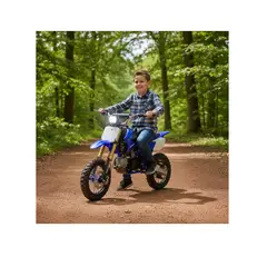 GENERICO - Moto Cross 110cc 4 Tiempos 60 Km/h De Adrenalina Azul