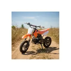 INFANTILES CAJUROMIX - Moto Cross 110cc 4 Tiempos 60 Km/h De Adrenalina Naranja