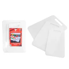 RAMITECH - Set X 3 Tablas Para Picar Grande Mediana Pequeña Liso