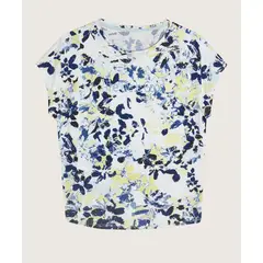 PATPRIMO - Camiseta Para Mujer Manga Corta Azul #30093007