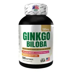 NATURAL ENERGY PRODUCTS - Ginkgo Biloba Americano Puro x 100 unidades