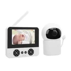 GENERICO - Monitor de bebé C5 robótico con pantalla 4.3 pulgadas y audio bidireccional