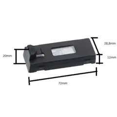 GENERICO - Bateria Drone x 4 unidades E88 E99 K9 E525 ETC