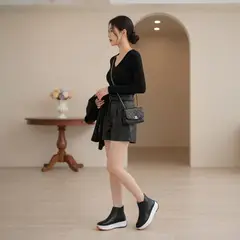 URBOTS - ALTAZIA™ LiftStep Botas Urbanas con Plataforma y Estilo Modern Chic para Mujer