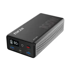 FORZA - Central Eléctrica Portátil FPP-T100 USB-C PD 65W Salida AC 110V 100W Apto Avión LaptopDrones