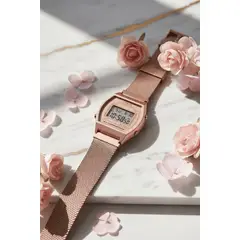 CASIO - RELOJ VINTAGE B640WMR-5ADF -ROSADO