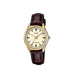 CASIO - RELOJ PARA MUJER LTP-V005GL-9AUDF -AMARILLO