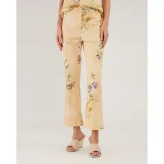 PAT PRIMO - Pantalon De Mujer Marca Patprimo Color Amarillo #30071833