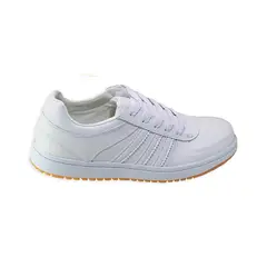 GENERICO - Tenis Colegial Genérico Cuero Amarrar Unisex