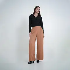 FDS - Pantalón palazzo con elastico en cintura