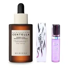SKIN1004 - Corrector Ojeras Morado Serum Centella Calma Neutraliza Ojeras Oscuras