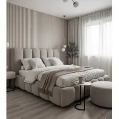 GENERICO - Base de Cama Doble Loft Modular Alta Gama Monsier