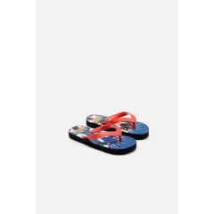 SONIC - Sandalia de azul y rojo para niño.