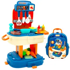 GENERICO - Set Cocina Infantil Chef Niños Juguetes Maleta Accesorios
